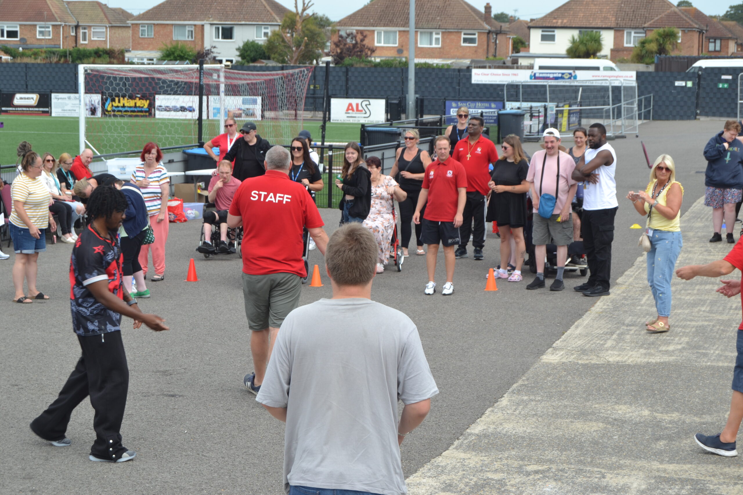 Inclusive outdoor community event